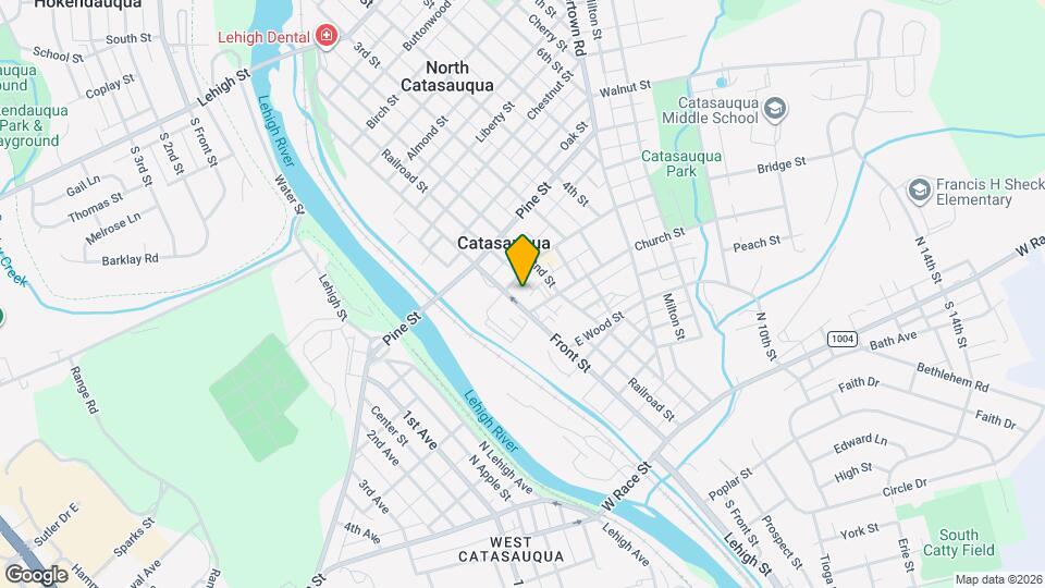 419 Front St Map and Location Details