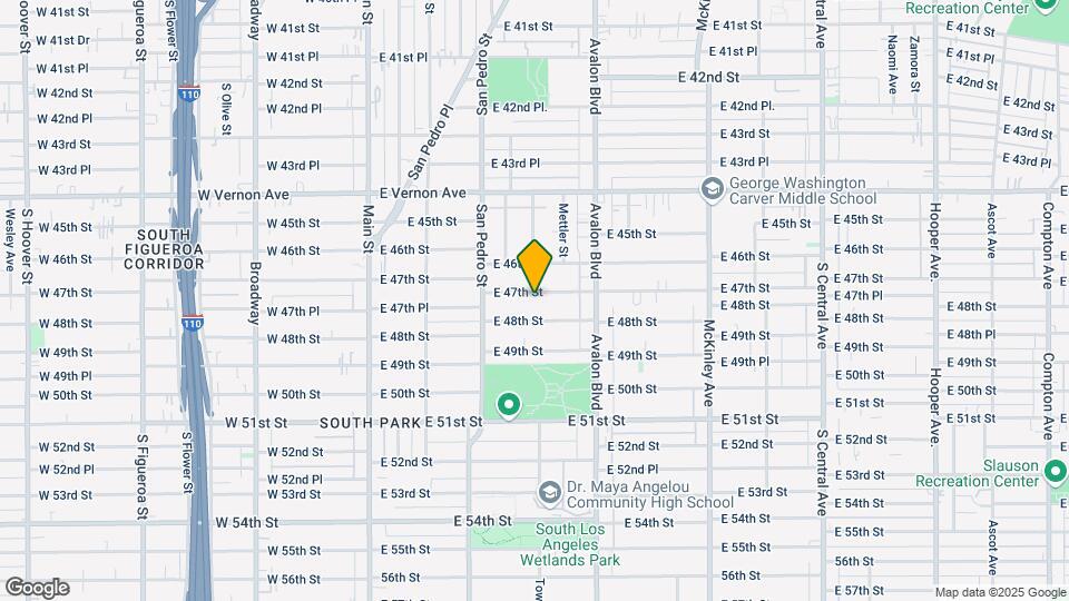 456 E 47th St Mapa y Detalles de la Ubicación
