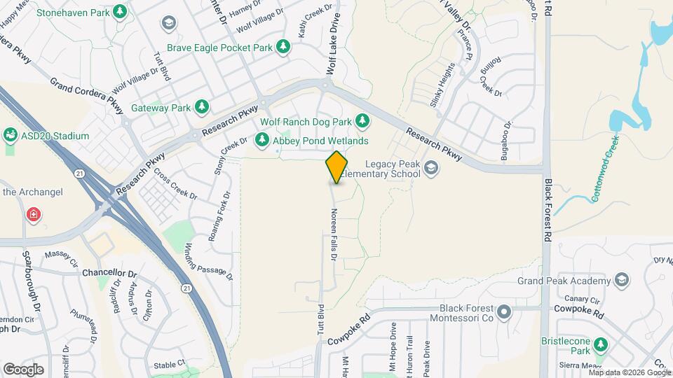 8633 Noreen Falls Dr Map and Location Details