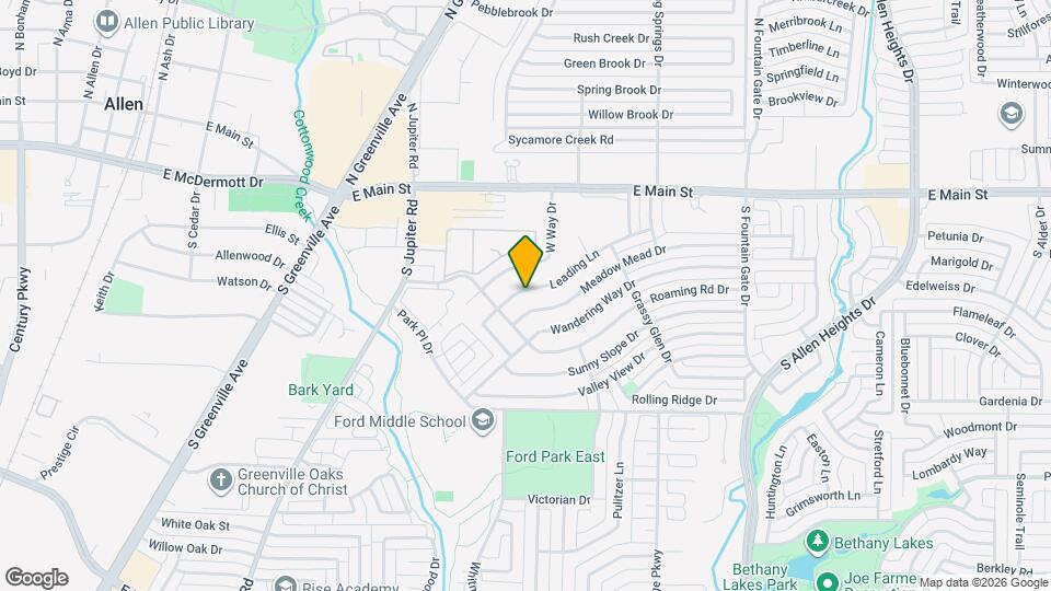 710 Leading Ln Dr Map and Location Details