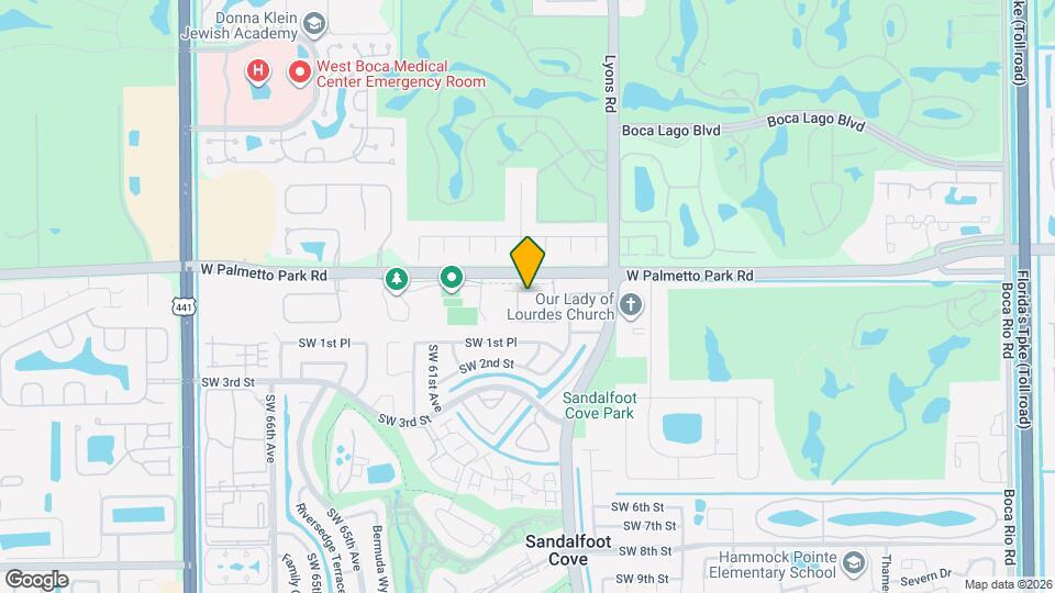 22201 Majestic Woods Way Map and Location Details