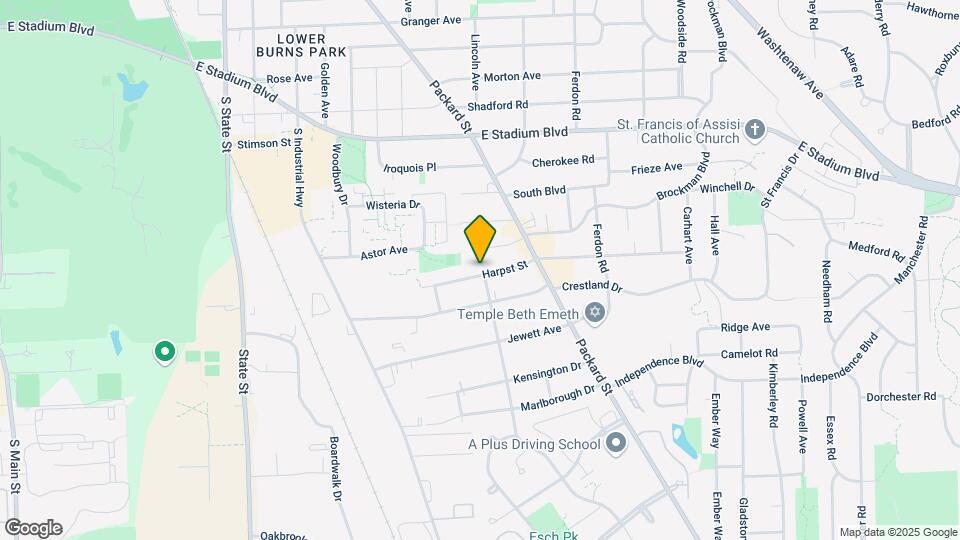 1393 Harpst St Mapa y Detalles de la Ubicación