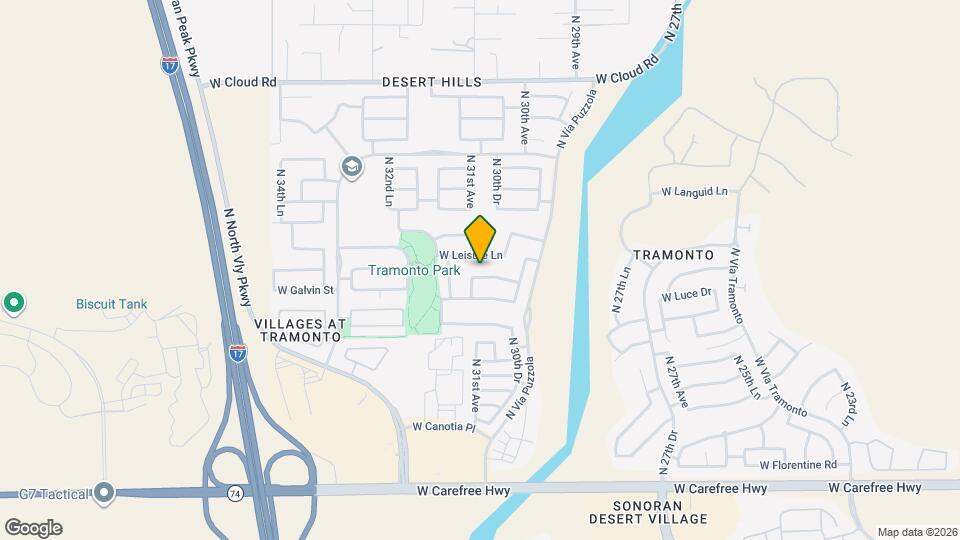 3038 W Trapanotto Rd Map and Location Details