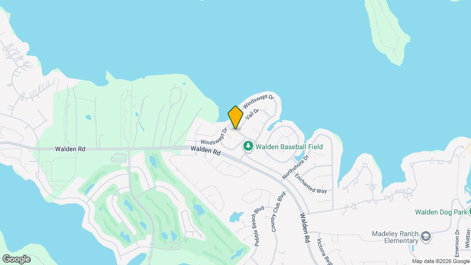 13633 Hidden Valley Dr Map and Location Details