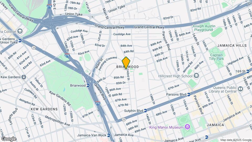 84-14 143rd St Map and Location Details