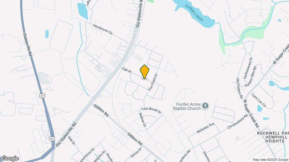 8627 Oak Dr Map and Location Details