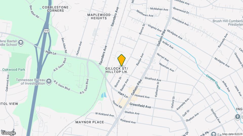 3805 Burrus St Map and Location Details