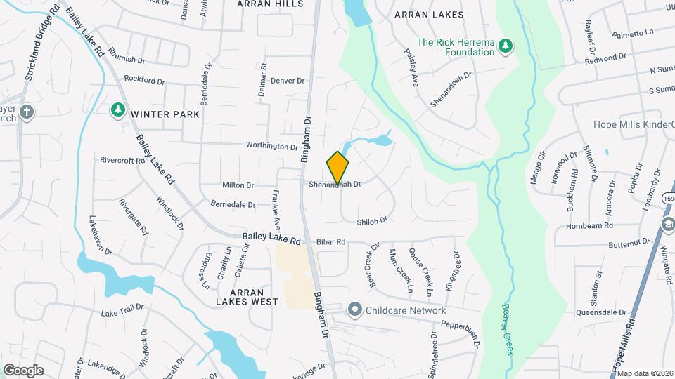 1943 Shiloh Dr Map and Location Details