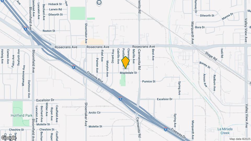 14520 Pontlavoy Ave Map and Location Details