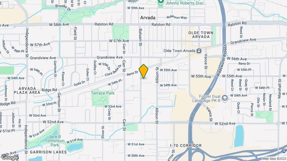 8185 W 54th Pl Map and Location Details