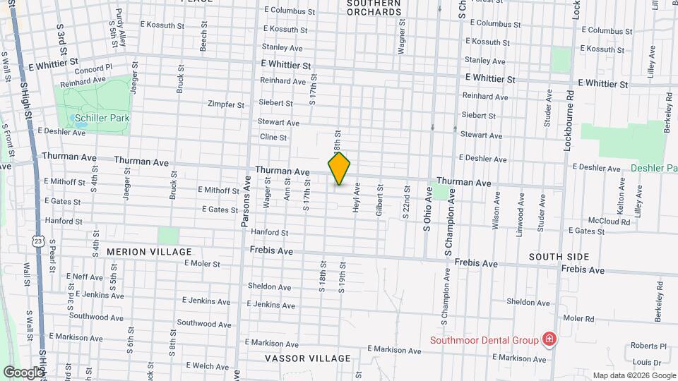 672 E Mithoff St Map and Location Details