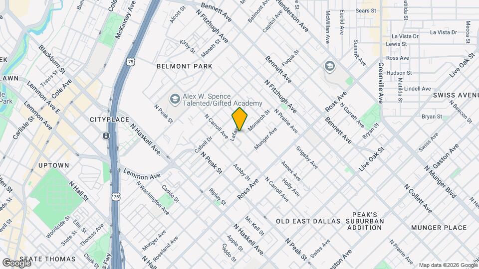 2015 California Dr Map and Location Details