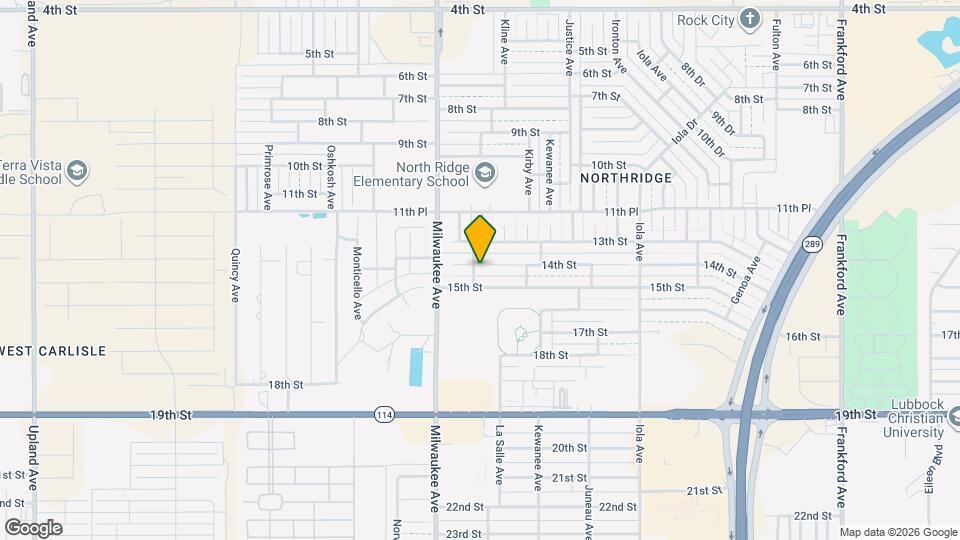 6325 14th St Map and Location Details