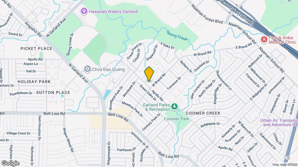 926 Melshire Dr Map and Location Details
