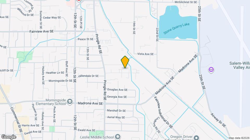 1647 Salishan St SE Mapa y Detalles de la Ubicación