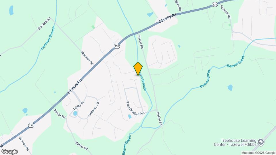 7517 Barnbrook Ln Mapa y Detalles de la Ubicación