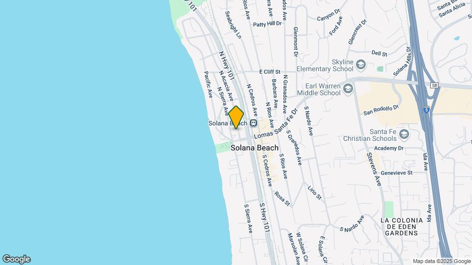 Solana Surf Lofts Map and Location Details