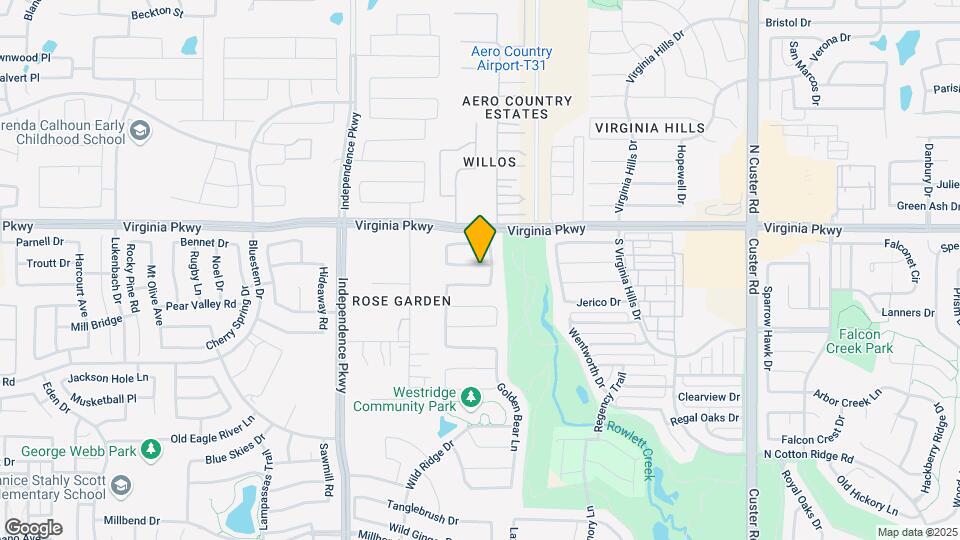 9609 Mulligan Dr Map and Location Details