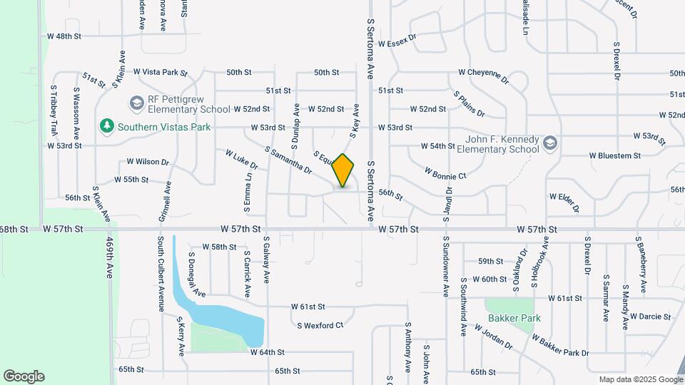 7029 W 56th St Map and Location Details