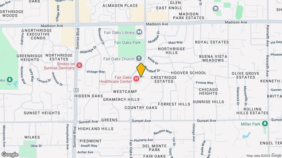 11330 Fair Oaks Blvd Map and Location Details
