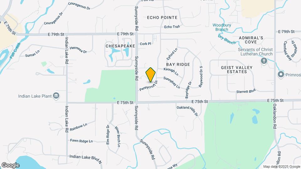 7584 Pennycroft Dr Map and Location Details