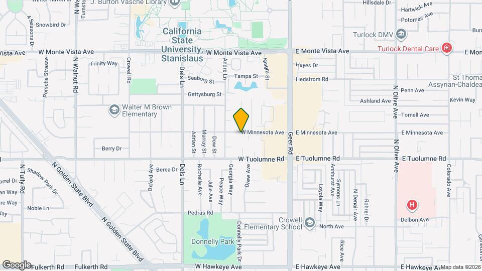 316 W Minnesota Ave Map and Location Details