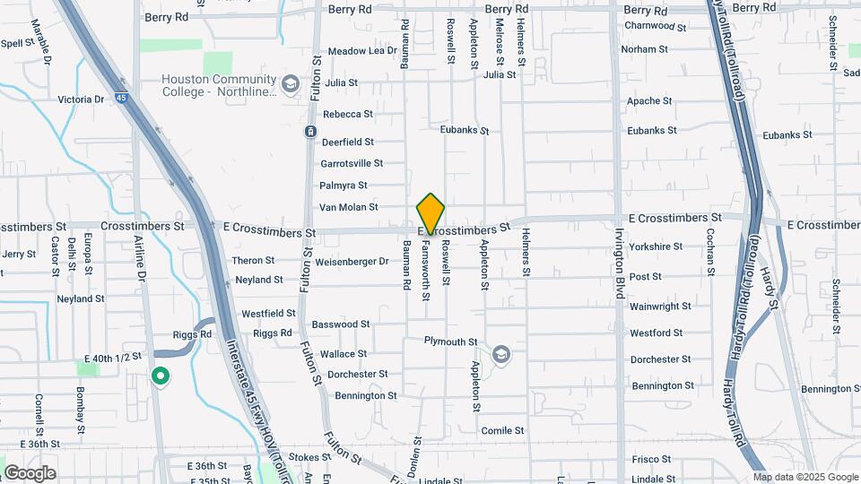 7326 Farnsworth St Map and Location Details