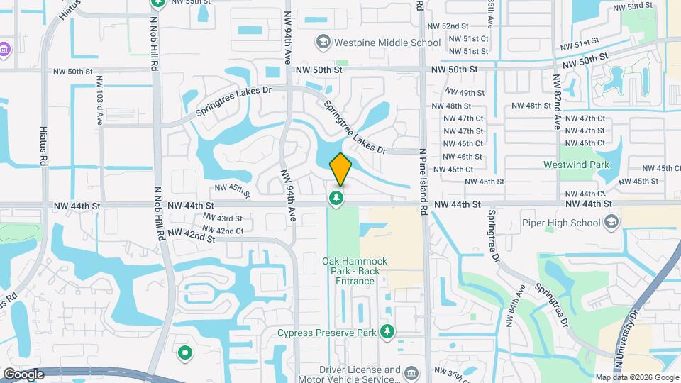 4441 NW 92nd Ave Map and Location Details