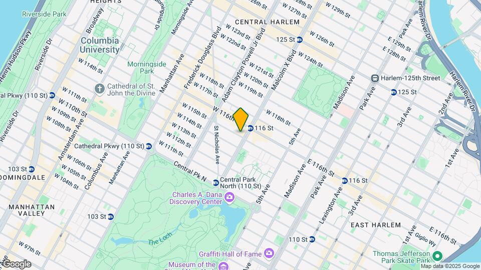 101-109 Lenox Ave Map and Location Details