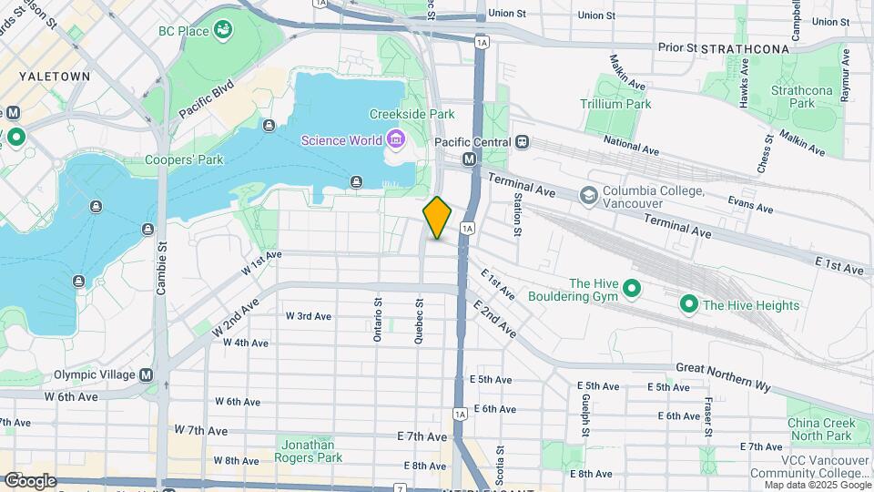 Block 100 Map and Location Details