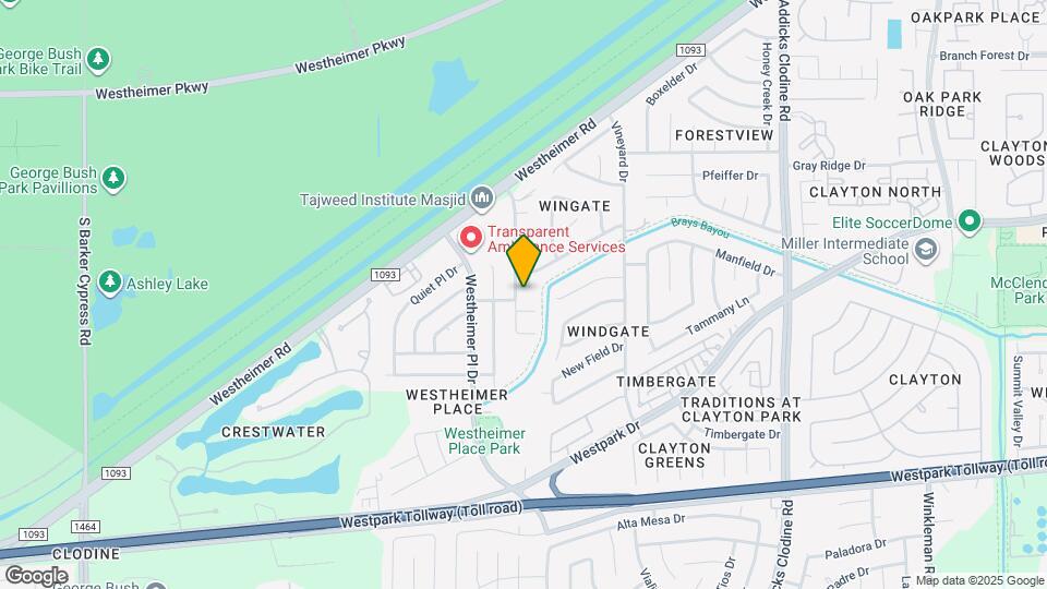 3718 Winmont Ct Map and Location Details