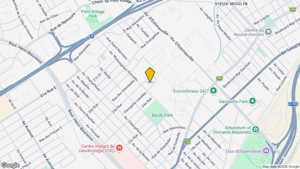 2305 De Beaubassin Rue Map and Location Details