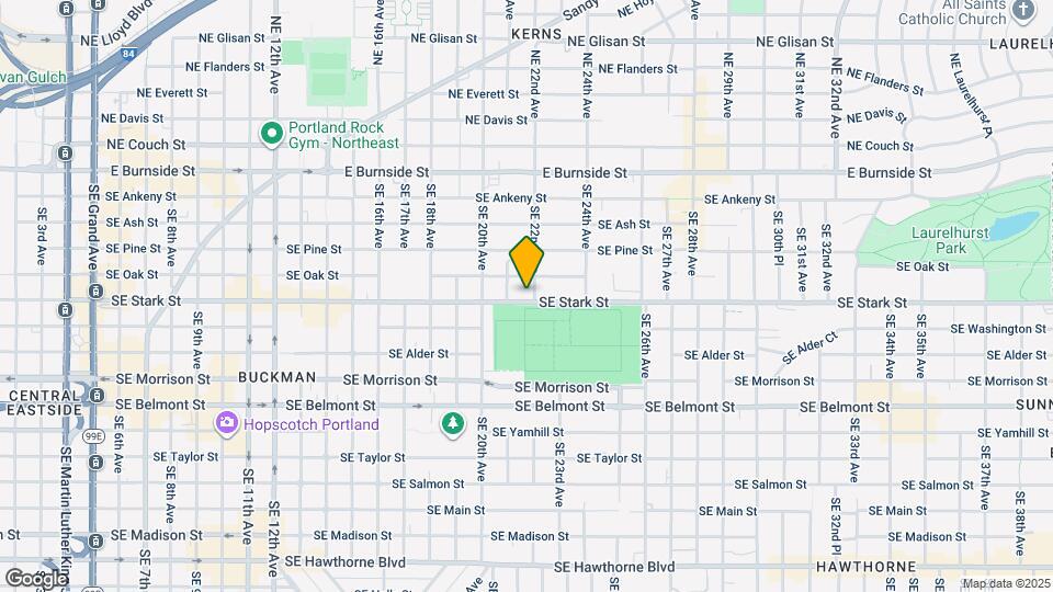 2175 SE Stark St, Unit 1 Map and Location Details