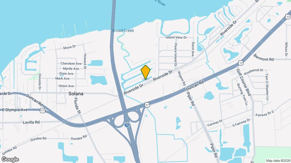 3103 Riverside Dr Map and Location Details