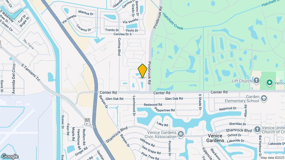 340 3 Lakes Ln, Unit F Map and Location Details