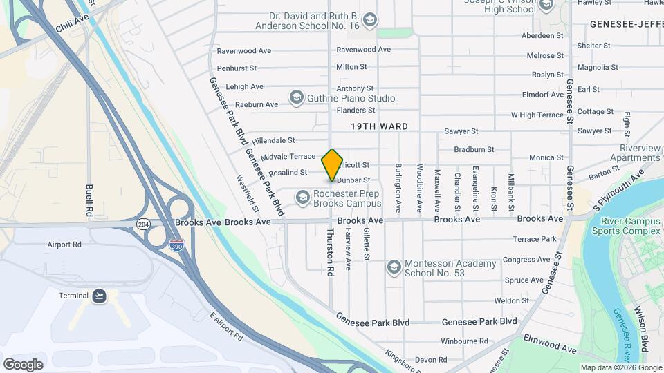 620-620 Thurston Rd Map and Location Details