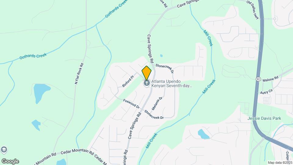 1029 Abercorn Way Map and Location Details