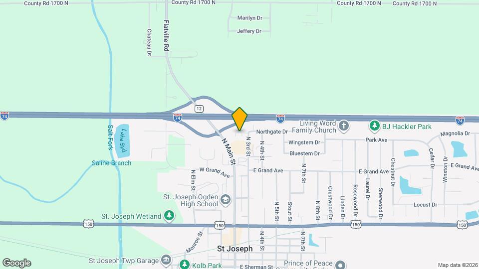 Village Apartments of Saint Joseph Mapa y Detalles de la Ubicación