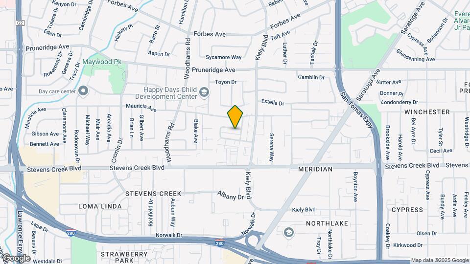 2832-2834 Regnart Way Map and Location Details