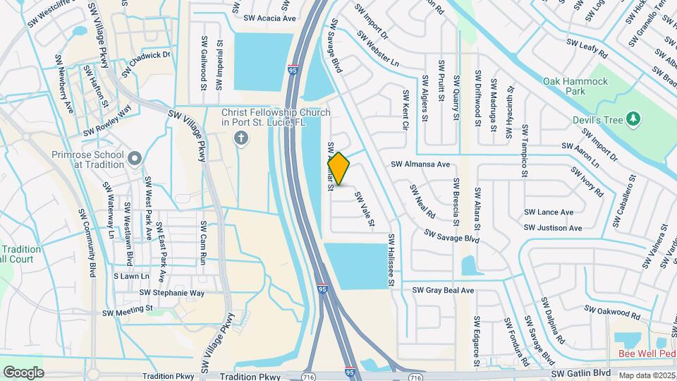 2468 SW Garcia Ave Map and Location Details