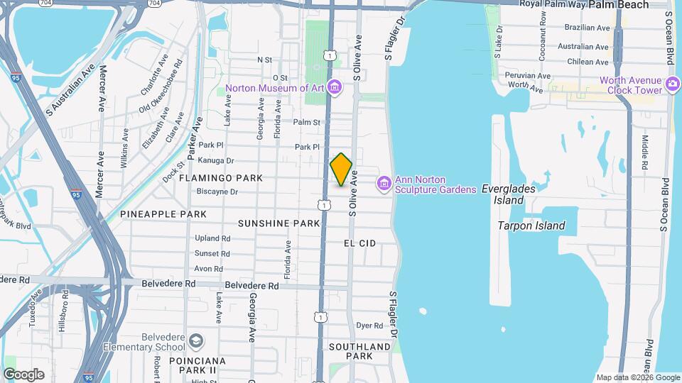 307 Barcelona Rd Map and Location Details