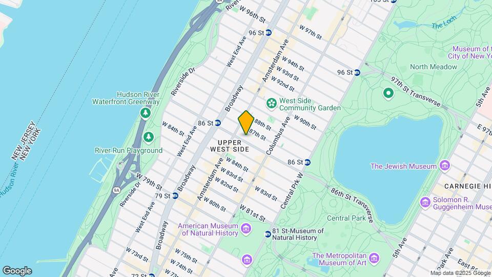151-161 W 86th St Mapa y Detalles de la Ubicación
