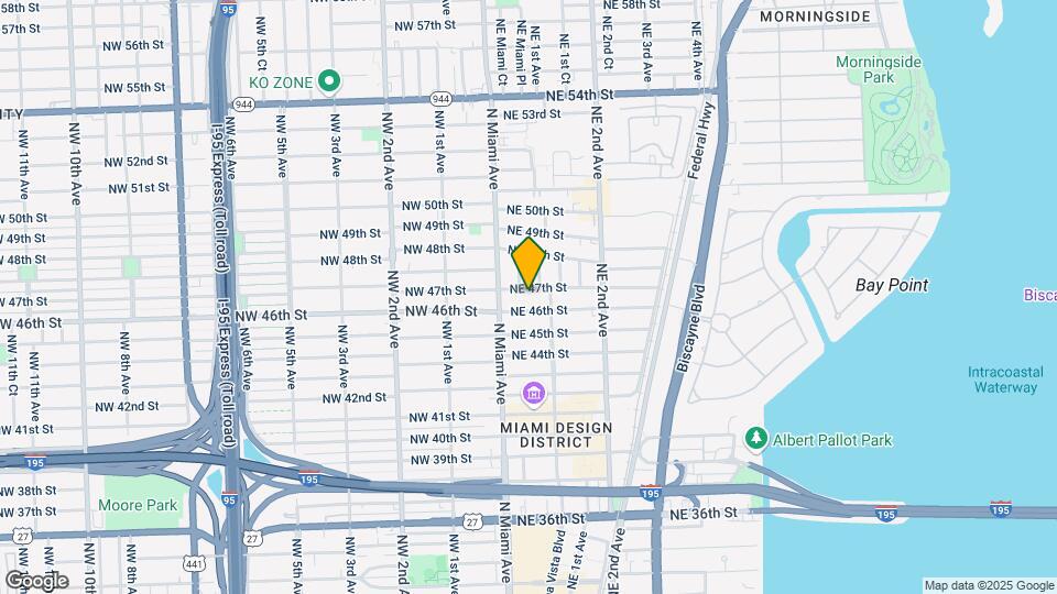 52 NE 47th St Map and Location Details