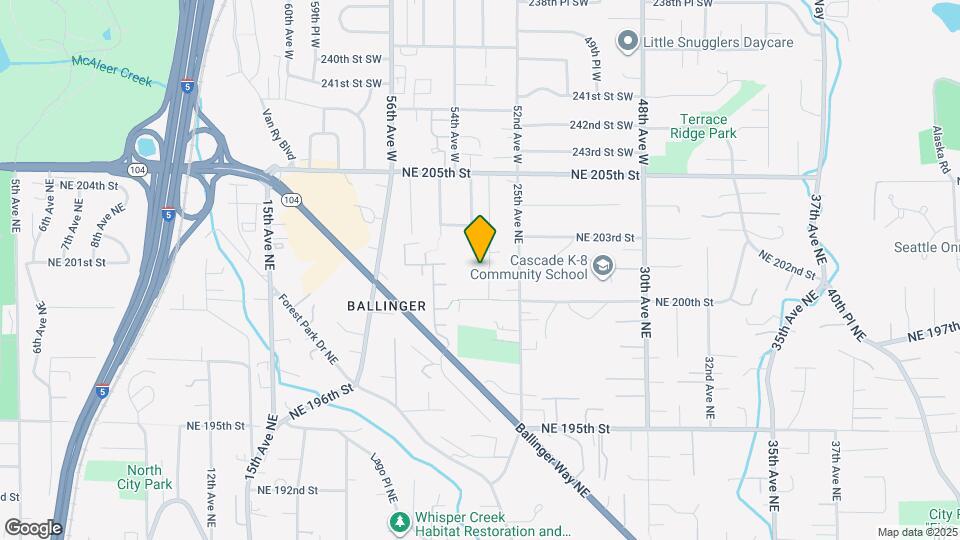 20027 24th Ave NE Map and Location Details