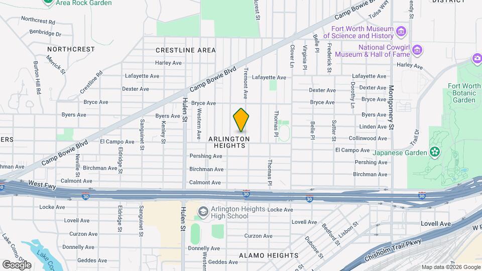 2308 Tremont Ave Map and Location Details