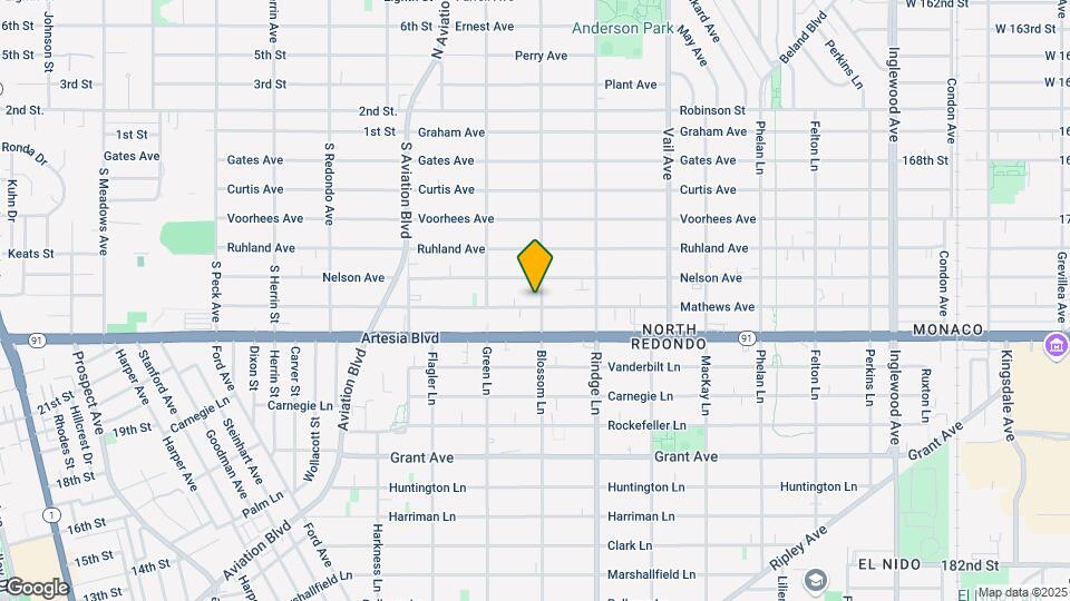 2023 Mathews Ave Map and Location Details