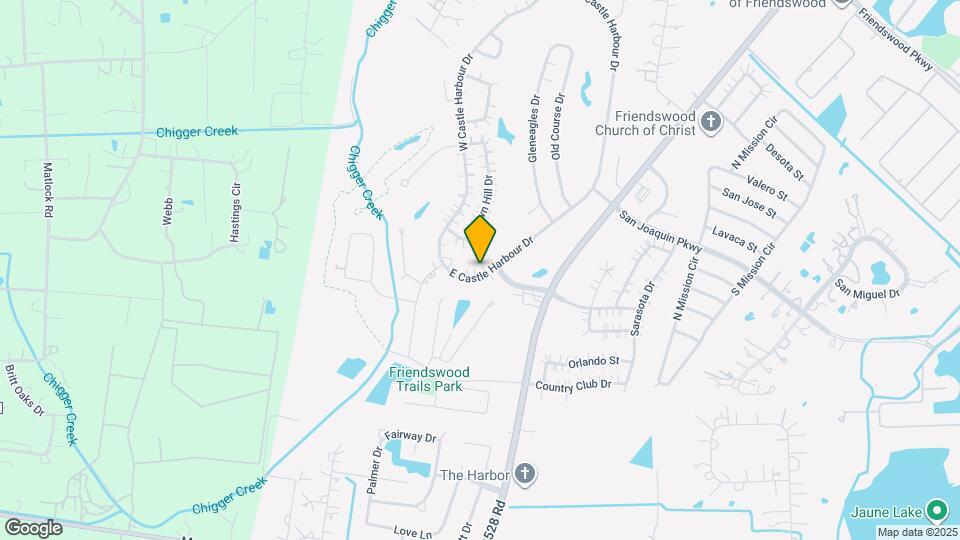 212 E Castle Harbour Dr Map and Location Details