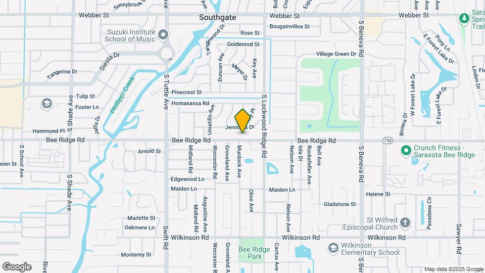 3101 Bee Ridge Rd-Unit -209 Map and Location Details