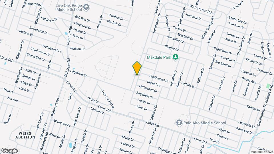 3303 Westwood Dr Map and Location Details