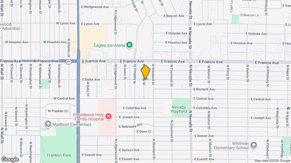 6022 N Wiscomb St, Unit 25-2504 Map and Location Details